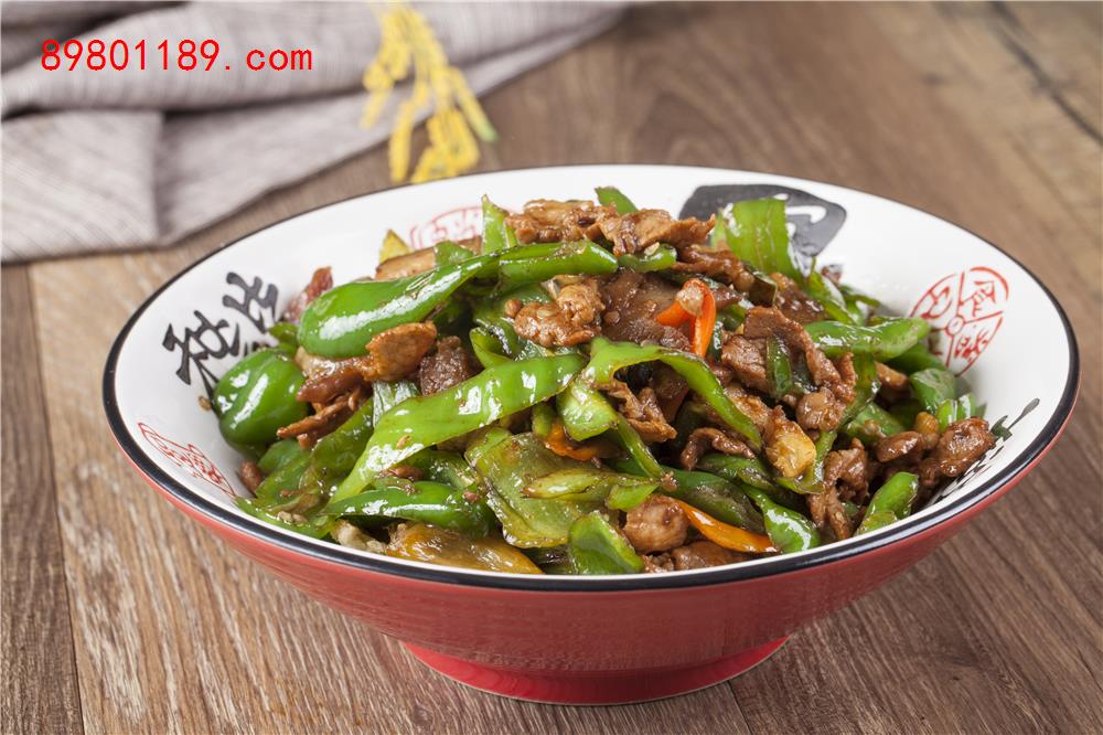 花猪肉炒辣椒